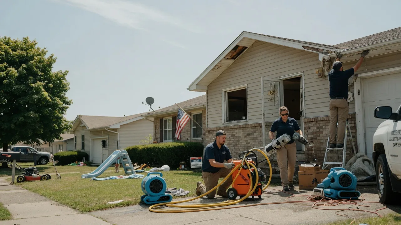 Water Damage Restoration in Ennis, TX near me